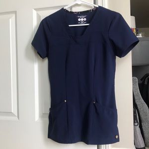 Heart and soul scrub top